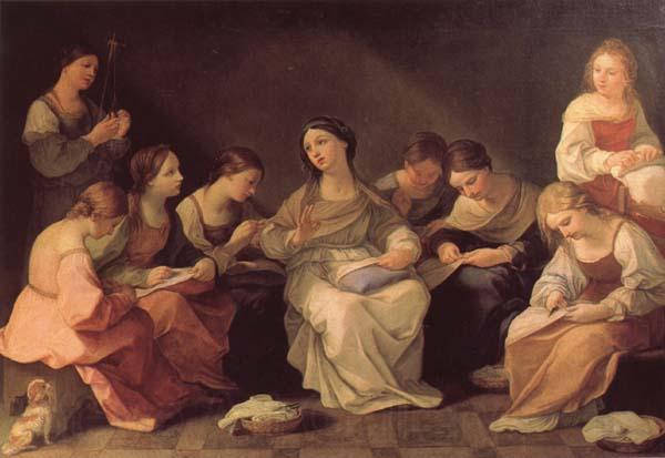 Guido Reni The Girlhood of the Virgin Mary France oil painting art